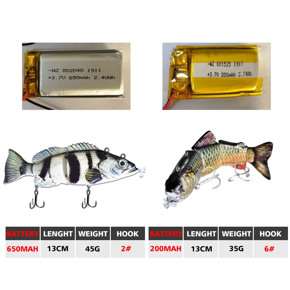 Survival Now™ Robotic Swimming Lures