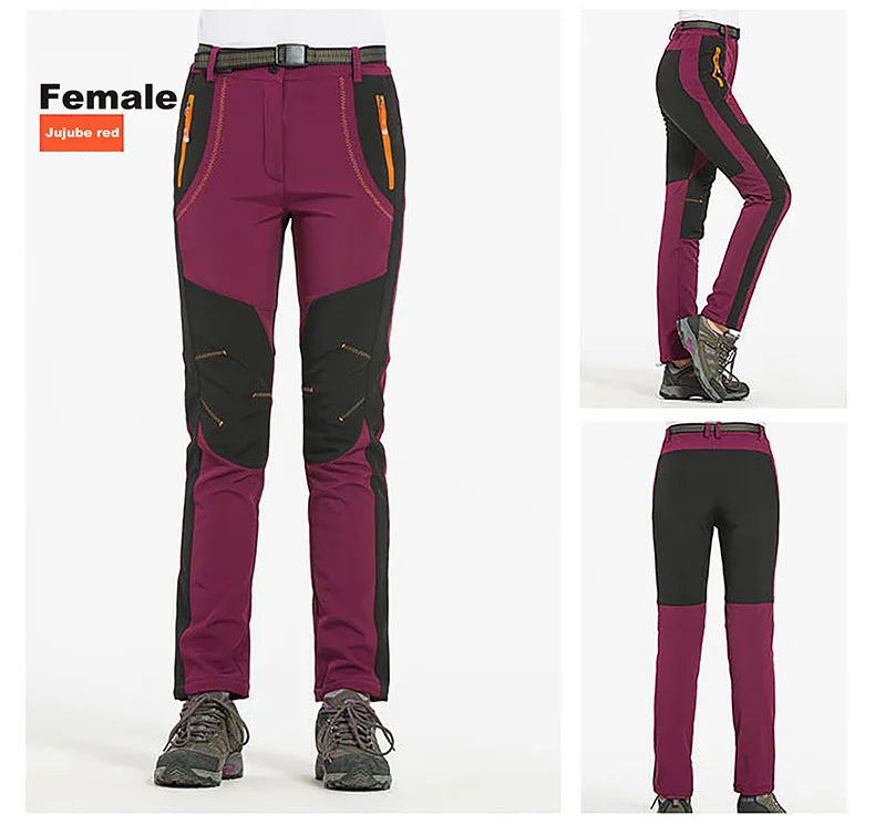 Survival Now™ Thick Warm Fleece Hiking Pants