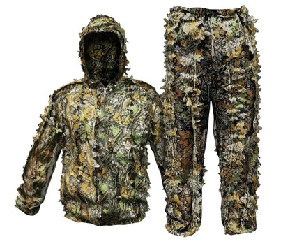 3D Leaf Bionic Camouflage Ghillie Suit for Ultimate Stealth and Comfort