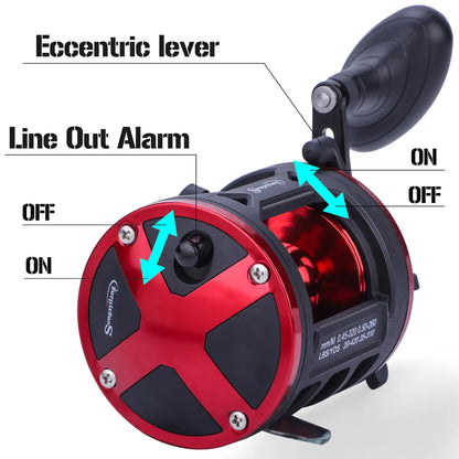 Survival Now™ Saltwater Trolling Reel