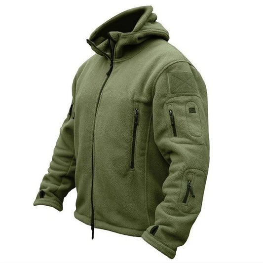 Winter Thermal Fleece Tactical Jacket - Warm, Rugged, Versatile