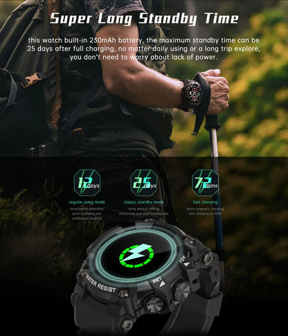 Survival Now™ T6 Smart Watch