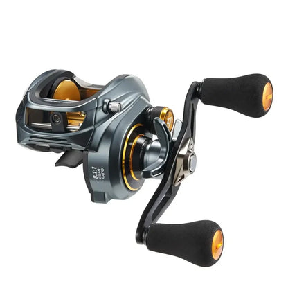 Baitcaster Reel for Freshwater & Saltwater Fishing, 15kg Max Drag