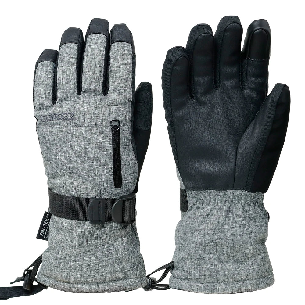Unisex Ski Gloves for Extreme Cold – Waterproof, Thermal, and Touchscreen-Compatible