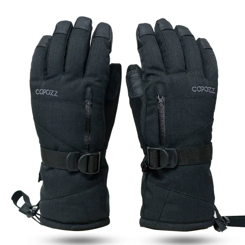 Unisex Ski Gloves for Extreme Cold – Waterproof, Thermal, and Touchscreen-Compatible