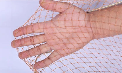 Hand Throw Fish Cast Net, Small Mesh Nylon Bait Net
