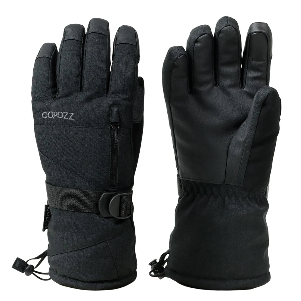 Unisex Ski Gloves for Extreme Cold – Waterproof, Thermal, and Touchscreen-Compatible
