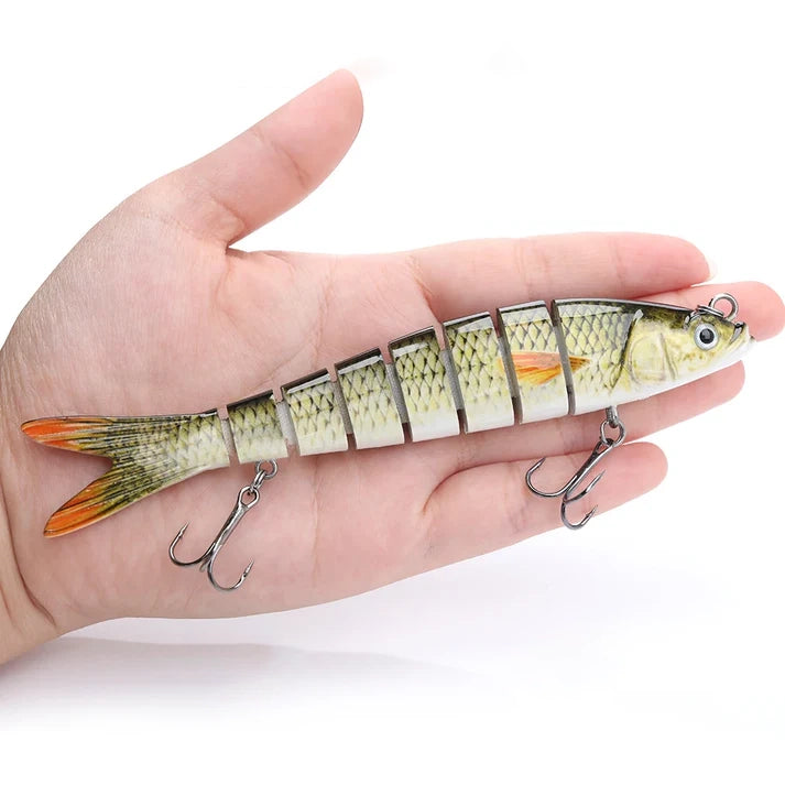 Sinking Wobblers, 10cm & 14cm Jointed Crankbaits