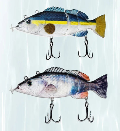Robotic Swimming Lures, USB Rechargeable, LED Flashing