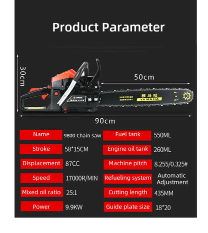 Survival Now™ High-Power Chainsaw
