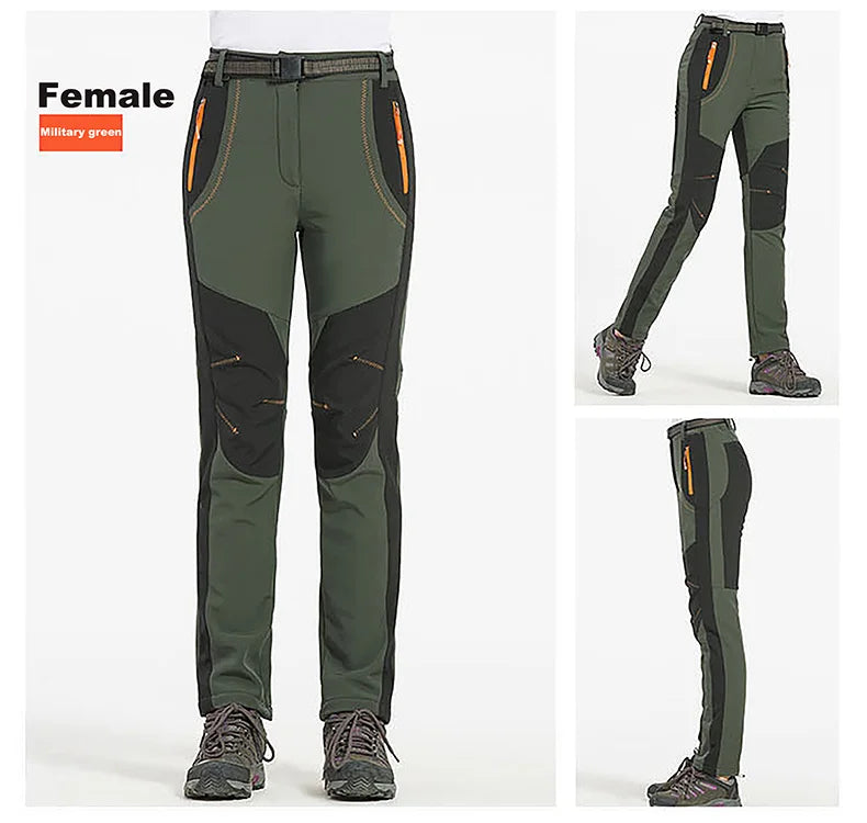 Survival Now™ Thick Warm Fleece Hiking Pants