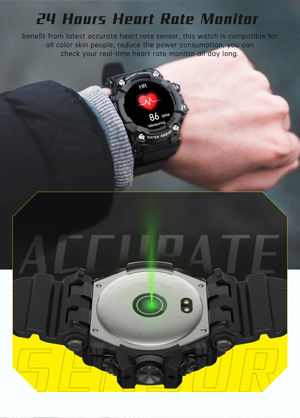 Survival Now™ T6 Smart Watch