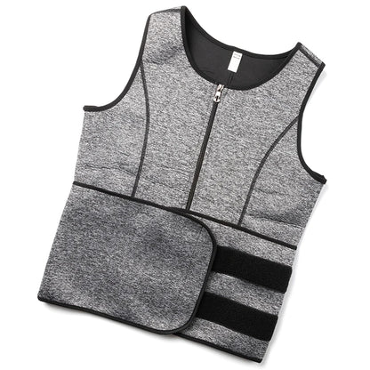 Survival Now™ Men Body Shaper Waist Trainer Vest
