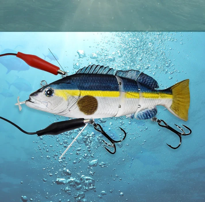 Robotic Swimming Lures, USB Rechargeable, LED Flashing