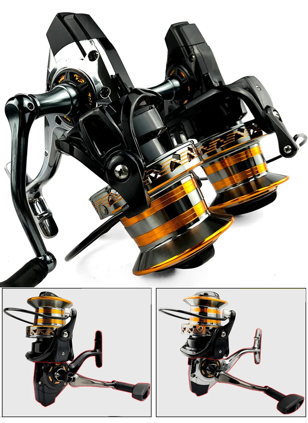 Heavy-Duty Saltwater Fishing Reel, 30KG Drag Power