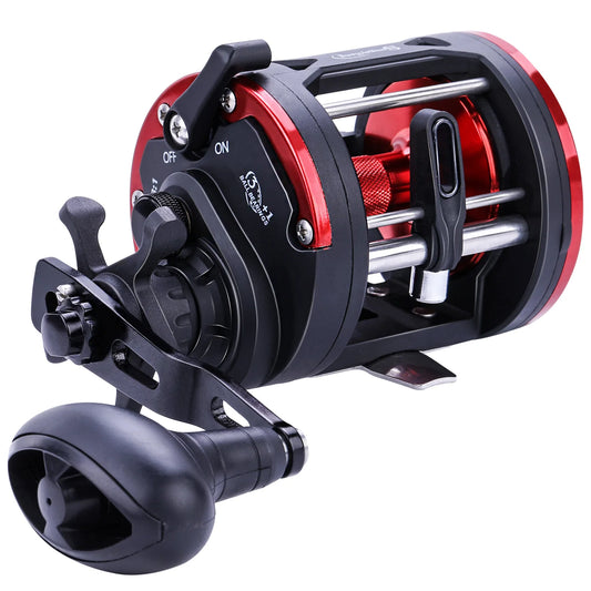 Premium Saltwater Fishing Reel – 3+1 Ball Bearings, 3.8:1 Gear Ratio
