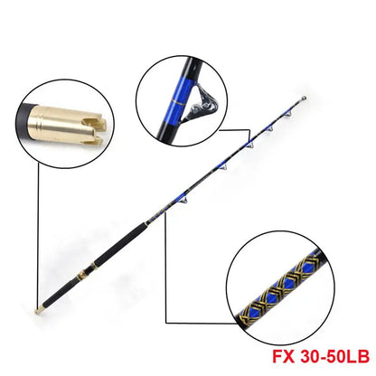 Deep Sea Fishing Rod 5'6" – Heavy-Duty Trolling Rod