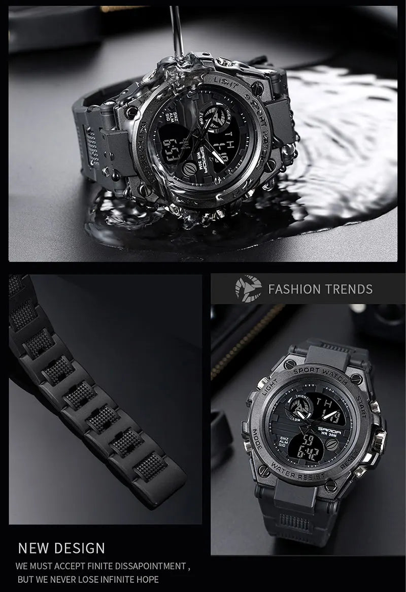 Survival Now™ G Style Men Digital Watch