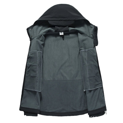 Survival Now™ Winter Soft Shell Tactical Waterproof Jacket & Pants Combo