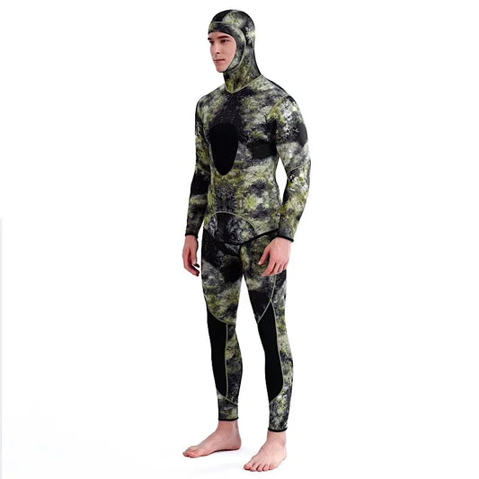 Survival Now™ Camouflage SCR Neoprene 3mm Swim Wetsuit