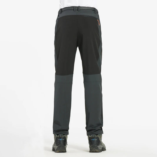 Thick Warm Fleece Hiking Pants - Waterproof, Insulated, Durable
