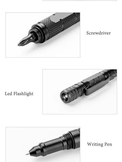 Survival Now™ 10-in-1 Self-Defense Tactical Pen