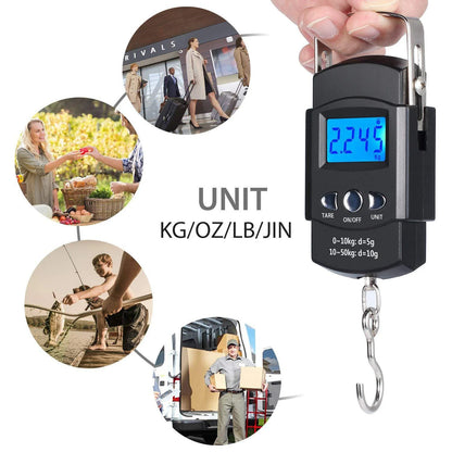 Survival Now™ Electronic Scale with Backlit LCD Display