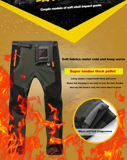 Survival Now™ Thick Warm Fleece Hiking Pants