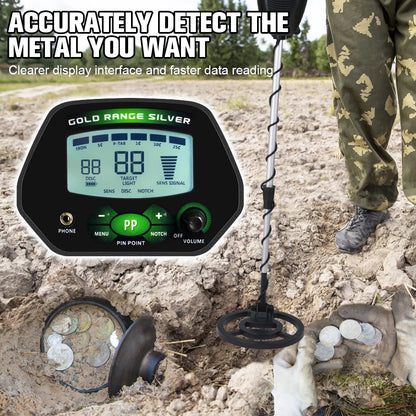 Survival Now™ High Accuracy Professional Metal Detector
