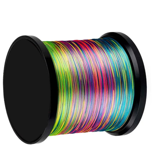 Braided Fishing Line – Green & White, 14lb to 82lb, PE High Strength
