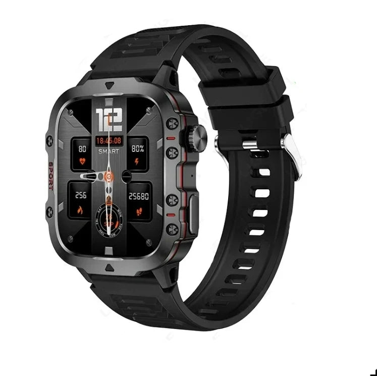 Rugged Black Smart Watch
