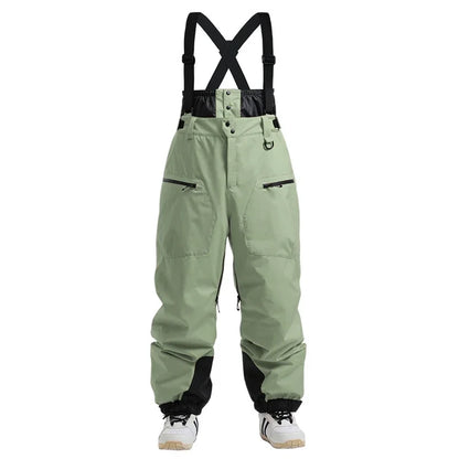 Men’s Skiing Pants – Thermal-Insulated, Waterproof & Windproof Snowboard Overalls