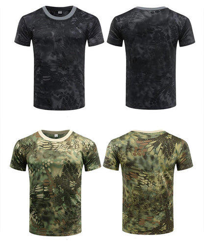 Survival Now™ Camouflage Tactical Shirt - Short Sleeve