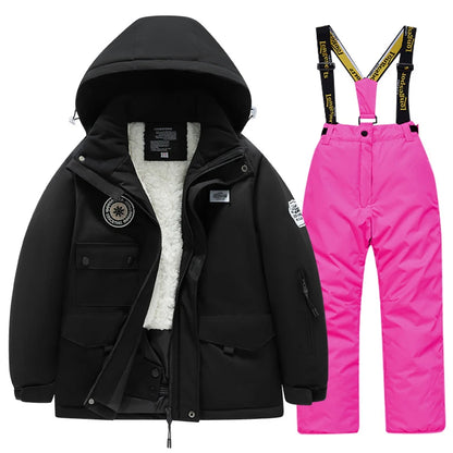 Children’s Ski Suit Set – Waterproof, Insulated Winter Gear for Boys and Girls