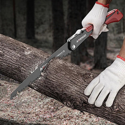 Alloy Hacksaw Hand Saw – Foldable, Rust-Resistant Cutting Tool