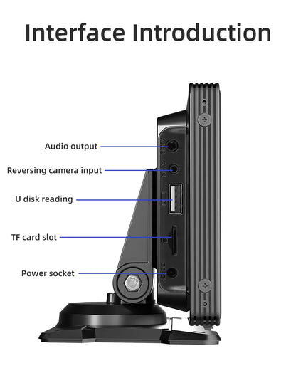 Survival Now™ 10.26-Inch Portable Wireless Car Play Screen