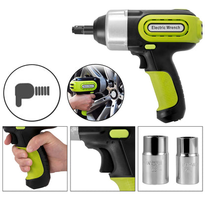 5-Ton Electric Car Jack Kit with Impact Wrench