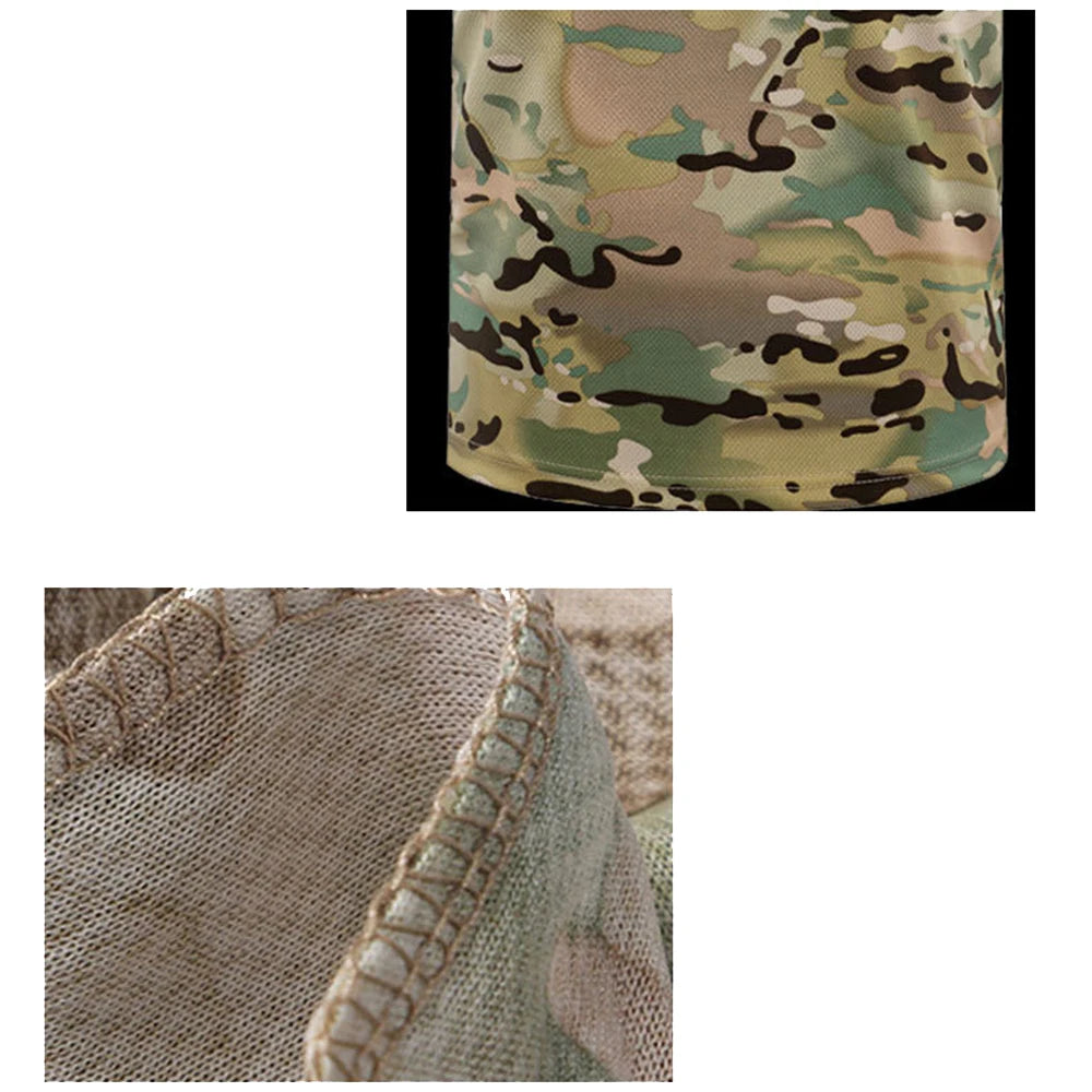 Survival Now™ Camouflage Tactical Shirt - Short Sleeve