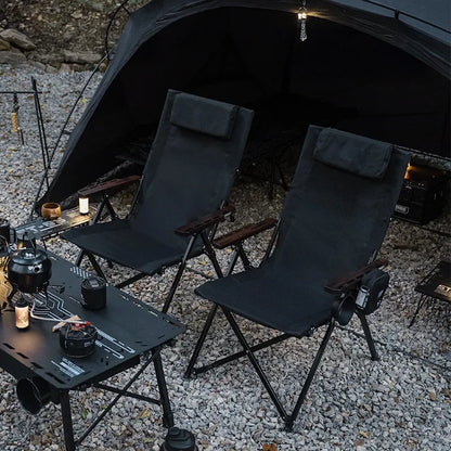 Adjustable Reclining Camping Chair – Tactical & Durable