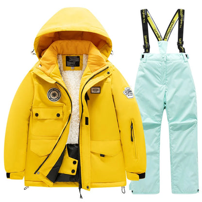 Children’s Ski Suit Set – Waterproof, Insulated Winter Gear for Boys and Girls