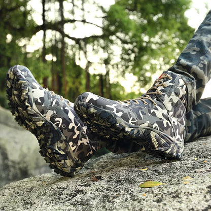 Survival Now™ Men’s Tactical Outdoor Hiking Boots