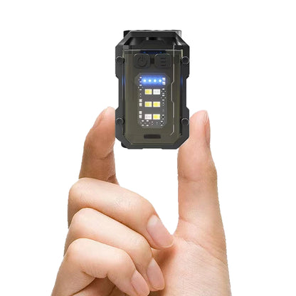 Mini Tactical Flashlight – USB Rechargeable, 500 Lumens