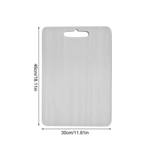1.5MM Double Thick Titanium Cutting Board – Built for Kitchen and Outdoor Adventures