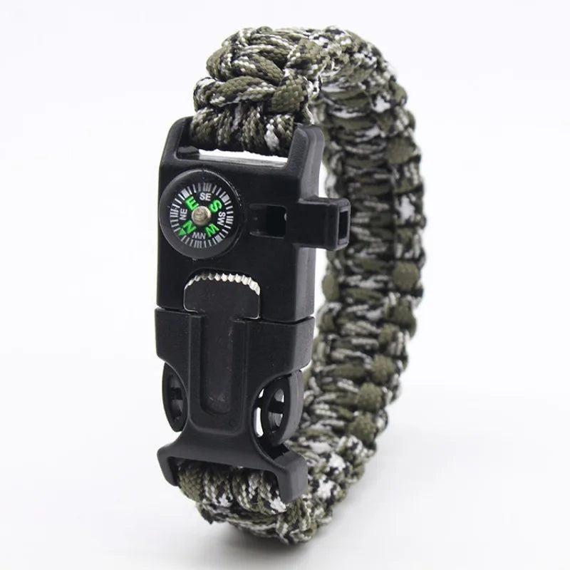 Survival Now™ Paracord Outdoor Survival Bracelet