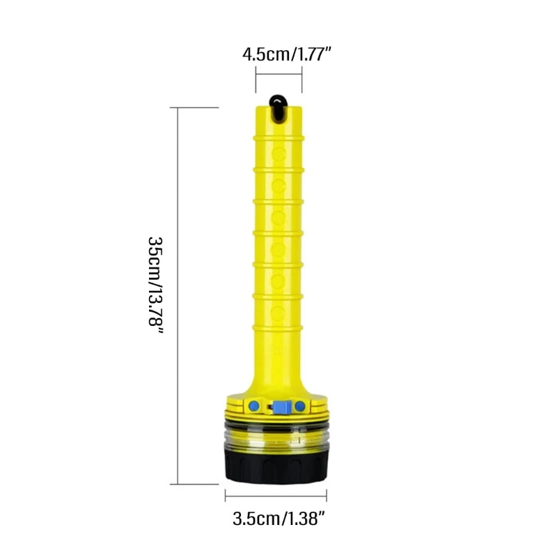 Survival Now™ Diving Underwater Flashlight
