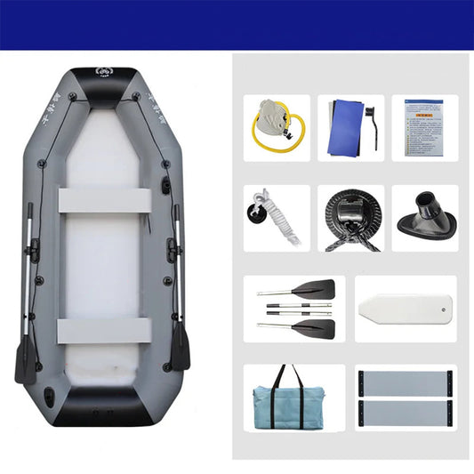 Inflatable Raft for Fishing, Boating & Aquatic Adventures