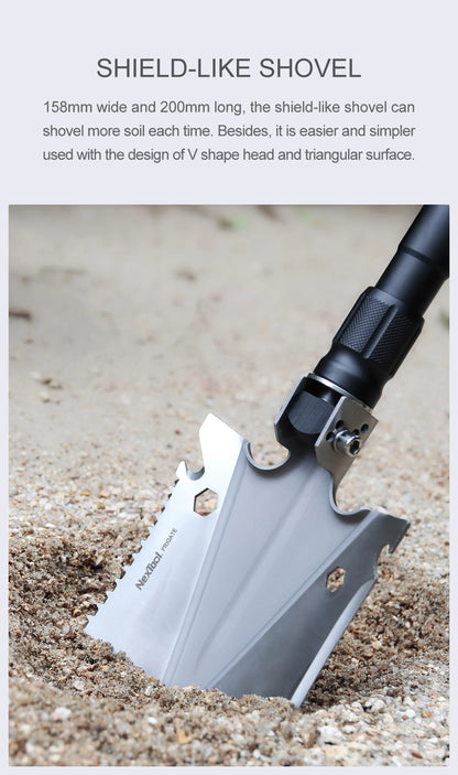 Survival Now™ Folding Multifunction Shovel