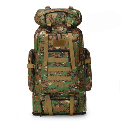80L/100L Mountaineering Tactical Backpack – Built for Adventure, Designed for Extreme Performance