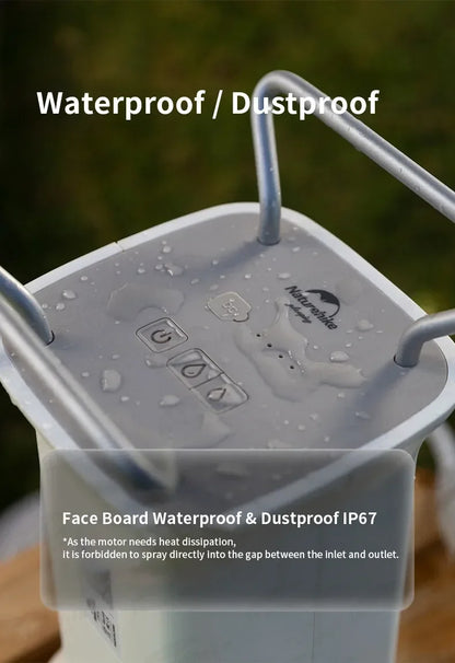 Survival Now™ Outdoor 2-In-1 Vehicle-Mounted Shower