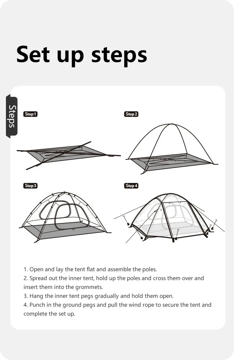 Survival Now™ Camping Tent